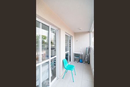 Varanda de kitnet/studio para alugar com 1 quarto, 31m² em Jardim Novo Santo Amaro, São Paulo