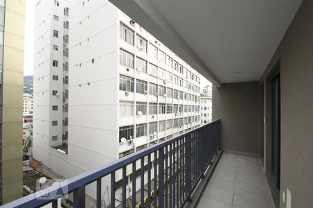Varanda  de apartamento à venda com 2 quartos, 69m² em Centro, Rio de Janeiro