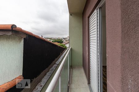 Varanda da Suíte 1 de casa de condomínio para alugar com 2 quartos, 125m² em Vila Nova Savoia, São Paulo