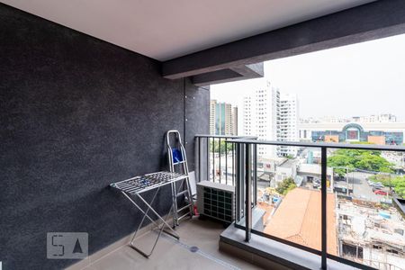 Varanda de kitnet/studio à venda com 1 quarto, 31m² em Indianópolis, São Paulo