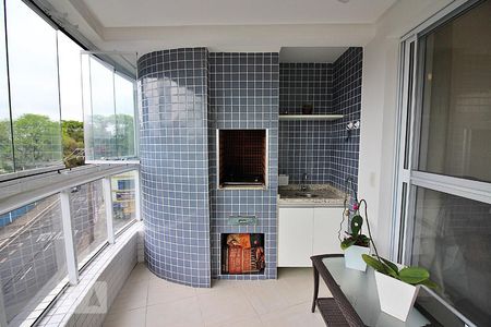 Churrasqueira da Varanda Gourmet de apartamento à venda com 3 quartos, 149m² em Centro, São Bernardo do Campo