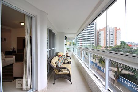 Varanda Gourmet de apartamento à venda com 3 quartos, 149m² em Centro, São Bernardo do Campo