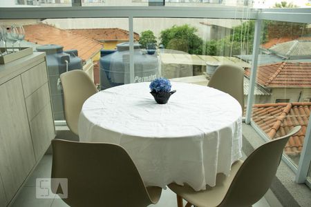 Varanda gourmet de apartamento para alugar com 1 quarto, 33m² em Pinheiros, São Paulo