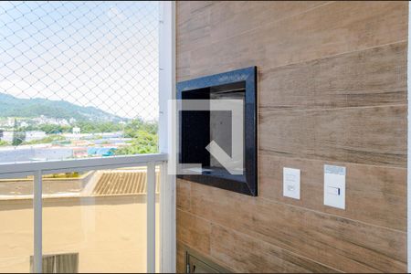 Sacada Gourmet de apartamento para alugar com 2 quartos, 65m² em Itacorubi, Florianópolis