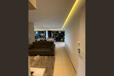 Sala de apartamento para alugar com 3 quartos, 95m² em Vila da Serra, Nova Lima