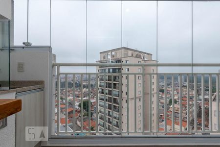 Varanda gourmet de apartamento à venda com 1 quarto, 45m² em Vila Guarani (z Sul), São Paulo