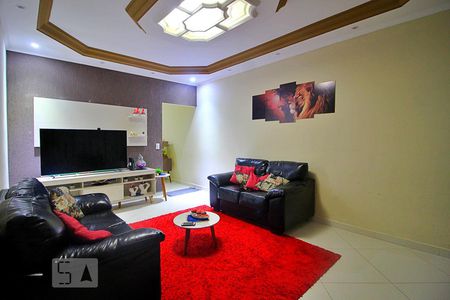 Sala de casa à venda com 3 quartos, 250m² em Jardim Santo Alberto, Santo André