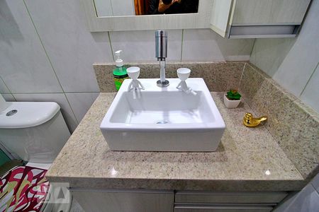 Banheiro da Suíte de casa à venda com 3 quartos, 250m² em Jardim Santo Alberto, Santo André