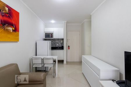 Sala de apartamento para alugar com 1 quarto, 36m² em Moema, São Paulo