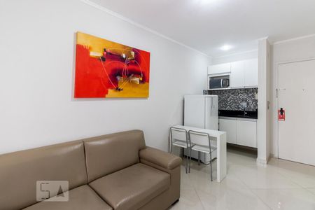 Sala de apartamento para alugar com 1 quarto, 36m² em Moema, São Paulo