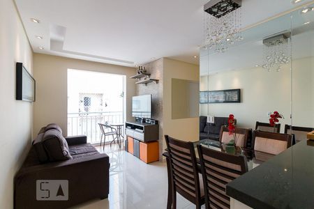Sala de apartamento à venda com 2 quartos, 50m² em Taboão, Guarulhos