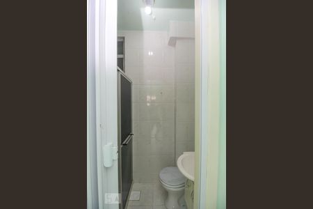 Banheiro Social de kitnet/studio à venda com 1 quarto, 22m² em Botafogo, Rio de Janeiro