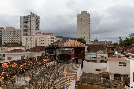 Vista de apartamento para alugar com 3 quartos, 170m² em Pompéia, Santos