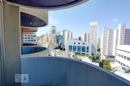 Varanda do quarto de apartamento para alugar com 1 quarto, 36m² em Liberdade, São Paulo