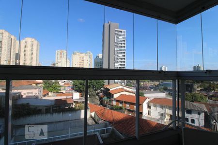 Vista da Varanda de apartamento à venda com 1 quarto, 43m² em Jardim das Acacias, São Paulo