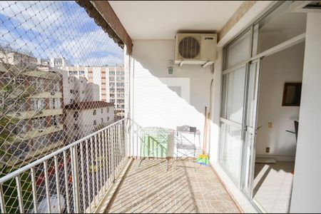 Varanda da Sala de apartamento à venda com 3 quartos, 100m² em Tijuca, Rio de Janeiro