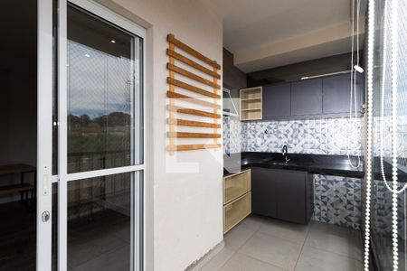 Varanda de apartamento à venda com 2 quartos, 60m² em Jardim Carolina, Jundiaí