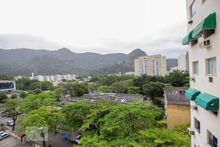 Vista da Sala de apartamento para alugar com 1 quarto, 38m² em Jacarepaguá, Rio de Janeiro