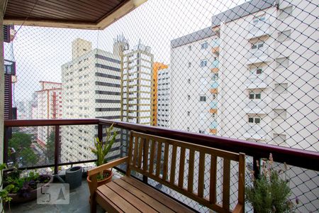 Varanda da sala de apartamento à venda com 3 quartos, 147m² em Centro, Santo André