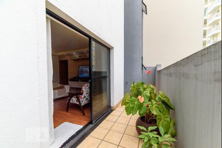 Varanda da Sala de apartamento à venda com 2 quartos, 94m² em Santa Paula, São Caetano do Sul