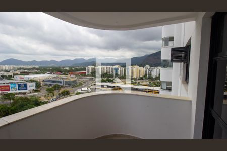 Sacada da Sala de apartamento para alugar com 3 quartos, 150m² em Recreio dos Bandeirantes, Rio de Janeiro