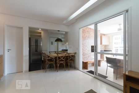 Sala de apartamento para alugar com 3 quartos, 107m² em Empresarial 18 do Forte, Barueri