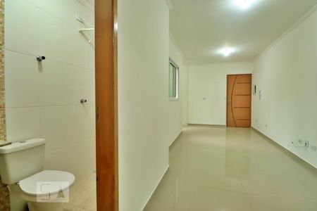 Sala de apartamento à venda com 2 quartos, 50m² em Vila Humaitá, Santo André