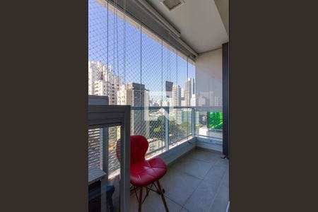 Varanda de kitnet/studio à venda com 1 quarto, 28m² em Perdizes, São Paulo