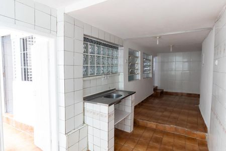 Cozinha de casa para alugar com 1 quarto, 40m² em Vila Guilhermina, São Paulo