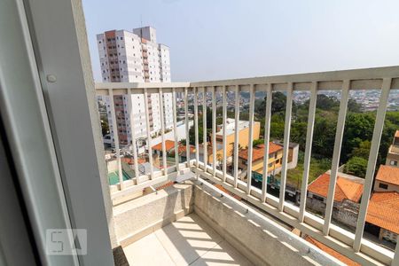 Varanda da Sala de apartamento para alugar com 2 quartos, 53m² em Vila Príncipe de Gales, Santo André