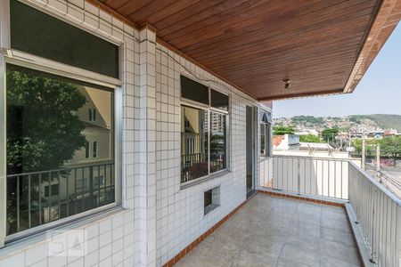 Varanda da Sala de apartamento para alugar com 2 quartos, 65m² em Olaria, Rio de Janeiro