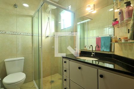 Suíte - Banheiro do Quarto 1 de casa à venda com 3 quartos, 180m² em Parque Oratório, Santo André
