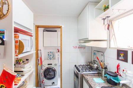 Sala/Cozinha de apartamento à venda com 1 quarto, 40m² em Liberdade, São Paulo