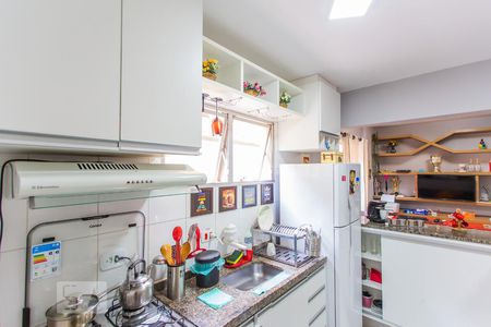 Sala/Cozinha de apartamento à venda com 1 quarto, 40m² em Liberdade, São Paulo