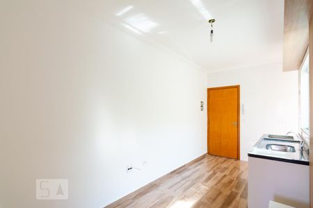 Sala/Cozinha de apartamento para alugar com 2 quartos, 39m² em Vila Scarpelli, Santo André