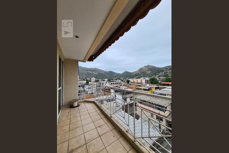 Varanda de apartamento à venda com 3 quartos, 90m² em Encantado, Rio de Janeiro
