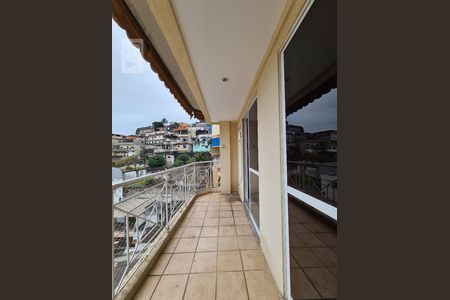 Varanda de apartamento à venda com 3 quartos, 90m² em Encantado, Rio de Janeiro