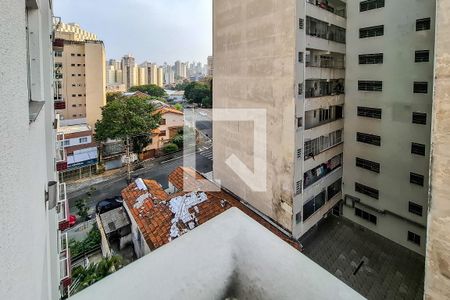 varanda vista de apartamento à venda com 2 quartos, 49m² em Cambuci, São Paulo