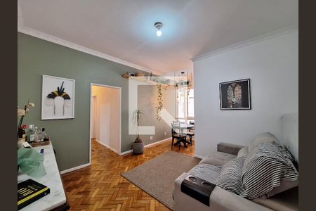 Sala de apartamento à venda com 3 quartos, 110m² em Flamengo, Rio de Janeiro