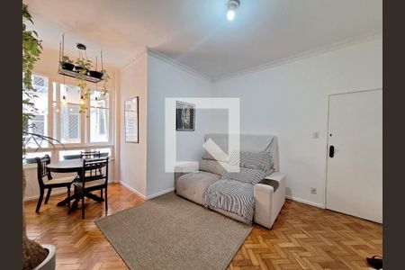 Sala de apartamento à venda com 3 quartos, 110m² em Flamengo, Rio de Janeiro