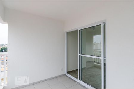 Varanda e área de serviço de apartamento para alugar com 1 quarto, 35m² em Centro, Diadema