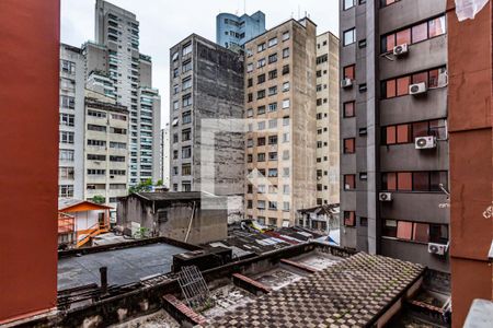 Vista de kitnet/studio à venda com 1 quarto, 28m² em Vila Buarque, São Paulo