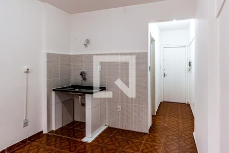 Cozinha de kitnet/studio para alugar com 1 quarto, 28m² em Vila Buarque, São Paulo