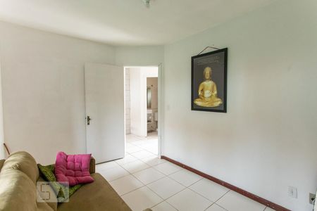 Sala de Estar de casa de condomínio à venda com 1 quarto, 44m² em Nossa Senhora das Gracas, Canoas