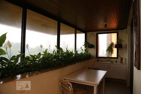 Varanda da Sala de apartamento para alugar com 3 quartos, 174m² em Jardim Ampliação, São Paulo