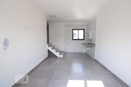 Sala de apartamento à venda com 2 quartos, 120m² em Vila Lea, Santo André