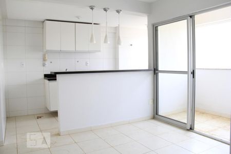 Sala de apartamento para alugar com 2 quartos, 58m² em Vila Rosa, Goiânia