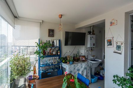 Varanda de apartamento à venda com 2 quartos, 62m² em Tatuapé, São Paulo