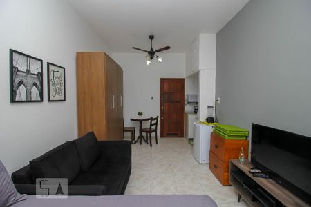 Quarto de kitnet/studio para alugar com 1 quarto, 24m² em Laranjeiras, Rio de Janeiro