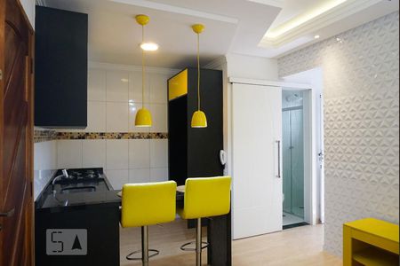 Studio à venda com 36m², 1 quarto e sem vagaSala/Cozinha